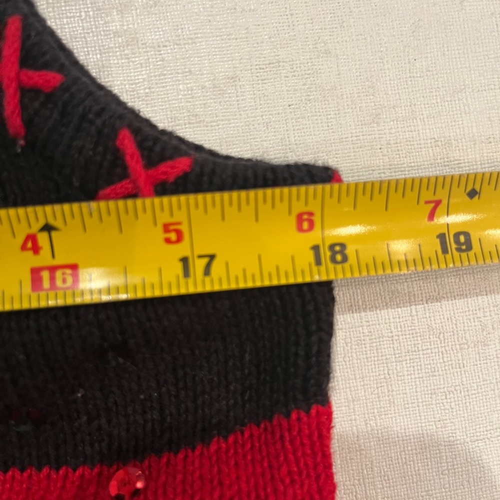 Vintage Basic Editions Holiday Patchwork Sequin S… - image 6